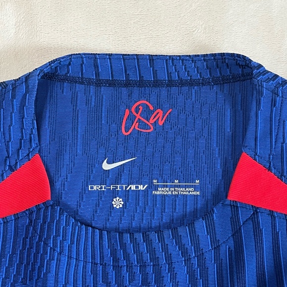 USMNT Nike 2023 Away Authentic Jersey - Royal - Picture 4 of 6